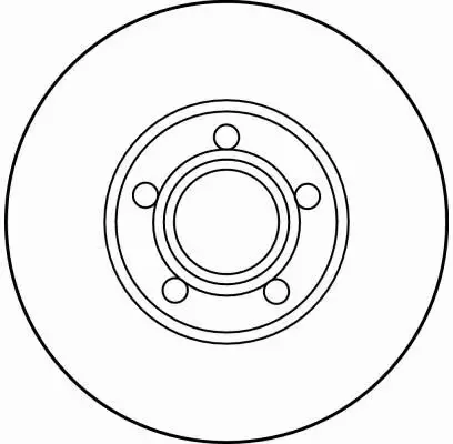 TRW TARCZE PRZÓD PEŁNE AUDI 100 , A4 , A6 