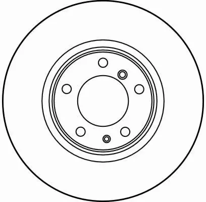 TRW TARCZE+KLOCKI PRZÓD BMW 7 E38 314MM 