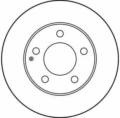 TRW TARCZE + KLOCKI PRZÓD MAZDA XEDOS 6 626 IV V 