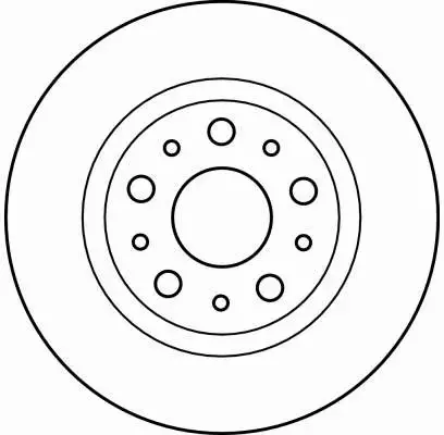 TRW TARCZE HAMULCOWE TYŁ ALFA ROMEO 166 (936_) 