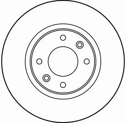 TRW TARCZE PRZÓD CITROEN PEUGEOT 406 XANTIA 283MM 