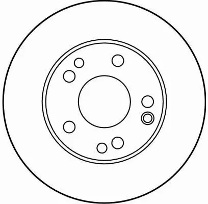 TRW TARCZA HAMULCOWA DF2814 