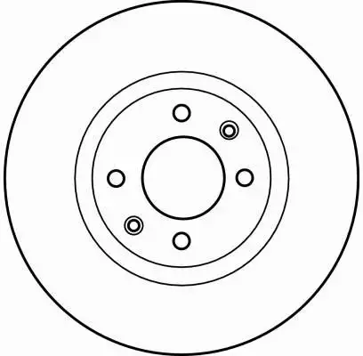 TRW TARCZE HAMULCOWE P CITROEN XSARA 283MM 