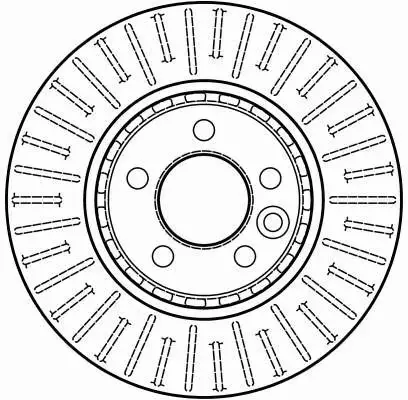 TRW TARCZE HAMULCOWE PRZÓD ROEWE (SAIC) 550 