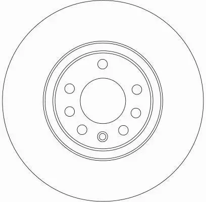 TRW TARCZE + KLOCKI PRZÓD OPEL MERIVA B 308MM 