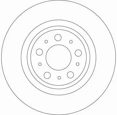 TRW TARCZE+KLOCKI TYŁ VOLVO XC90 308MM 
