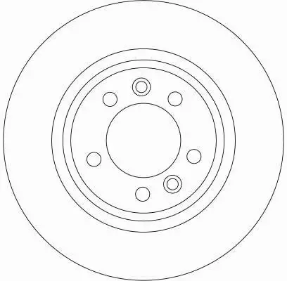 TRW TARCZE TYŁ PEUGEOT 407 607 CITROEN C5 290MM KP 