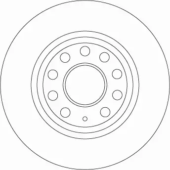 TRW TARCZE TYŁ AUDI A3 8P Q3 8U SEAT ALTEA 282MM 