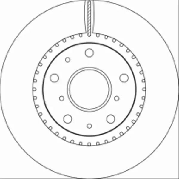 TRW TARCZA HAMULCOWA DF4741 