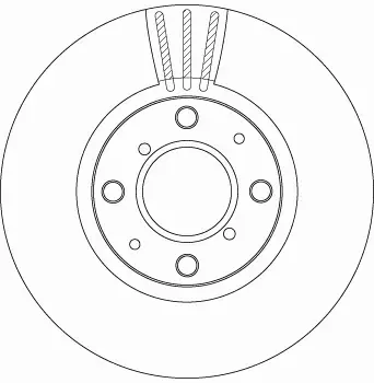 TRW TARCZE I KLOCKI PRZÓD OPEL AGILA 1.0 1.2 1.3 CDTI 