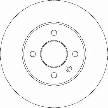 TRW TARCZE+KLOCKI PRZÓD HYUNDAI ACCENT III 256MM 