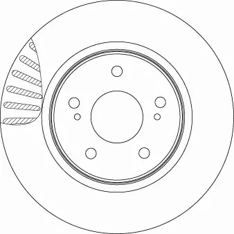 TRW TARCZE+KLOCKI PRZÓD HONDA CR-V III IV 293MM 