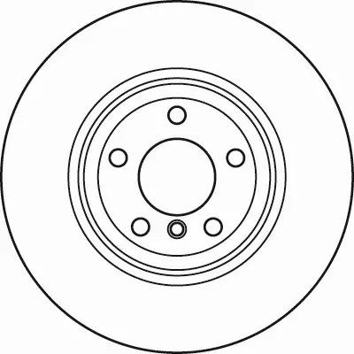 TRW TARCZA HAMULCOWA DF6070S 