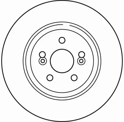 TRW TARCZE HAMULCOWE PRZÓD CLIO III (BR0/1, CR0/1) 