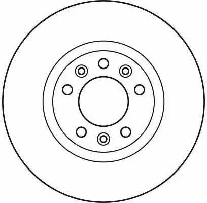 TRW TARCZE PRZÓD PEUGEOT 407 508 607 282MM 