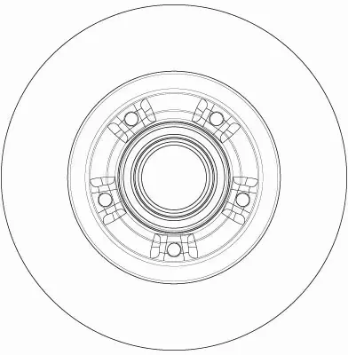 TRW TARCZE+KLOCKI T RENAULT GRAND SCENIC III 274MM 