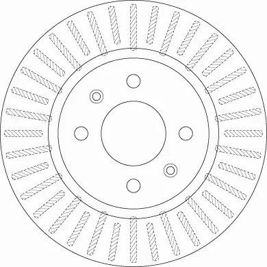 TRW TARCZE+KLOCKI PRZÓD HYUNDAI I20 +ABS/ESP 