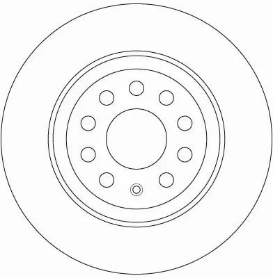 TRW TARCZE+KLOCKI TYŁ AUDI A3 8V TT FV 300MM 