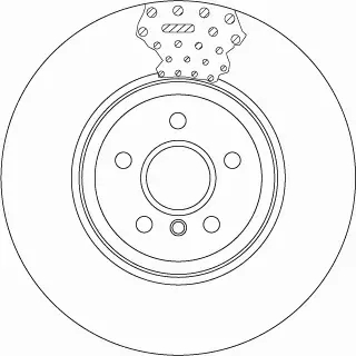 TRW TARCZE+KLOCKI PRZÓD BMW 3 F30 F31 F34 4 F32 F33 F36 370MM 