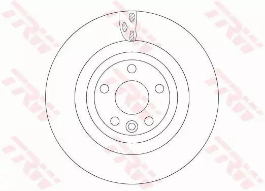 TRW Tarcza hamulcowa DF6706S 