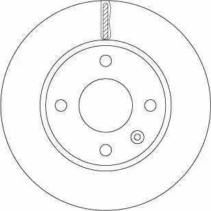 TRW TARCZE+KLOCKI PRZÓD OPEL KARL 236MM 