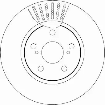 TRW TARCZE+KLOCKI PRZÓD LEXUS IS II III 296MM 