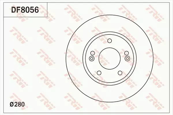 TRW TARCZE+KLOCKI PRZÓD HYUNDAI I30 II KIA CEED II 280MM 