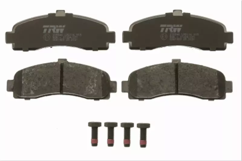 TARCZE TRW + KLOCKI TRW NISSAN MICRA K11 KOMPLET 