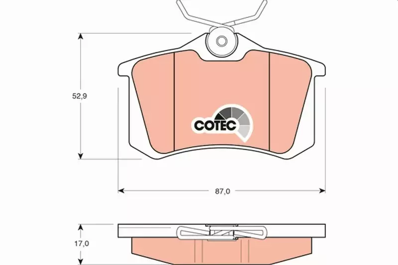 TRW TARCZE+KLOCKI PRZÓD+TYŁ VW GOLF IV BORA 256MM 