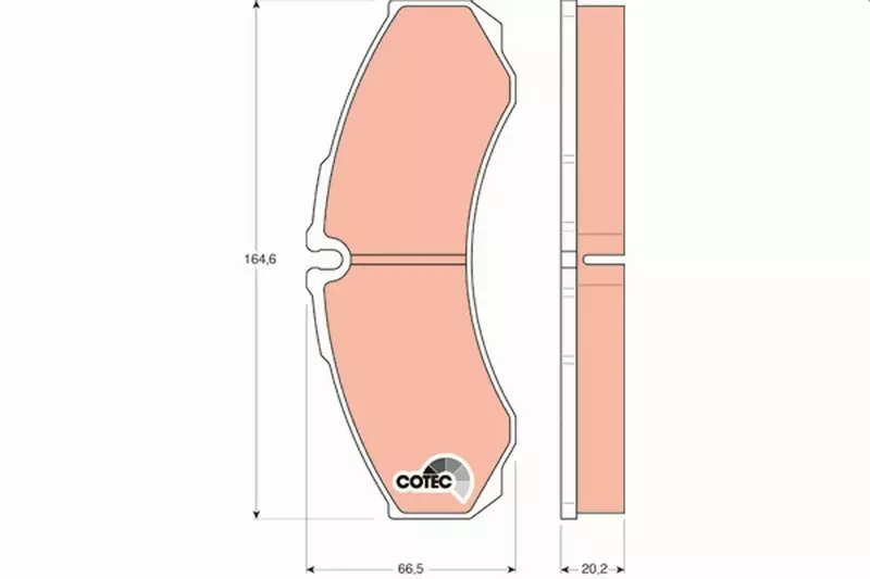 TRW KLOCKI HAMULCOWE DO IVECO DAILY FIAT DUCATO 