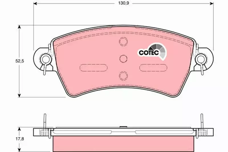 TRW KLOCKI HAM CITROEN XSARA 1.8 2.0 16V 2.0 HDI 3 