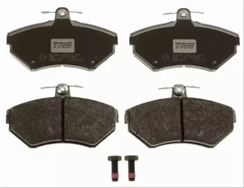 TRW TARCZE+KLOCKI PRZÓD SEAT INCA TOLEDO I 256MM 