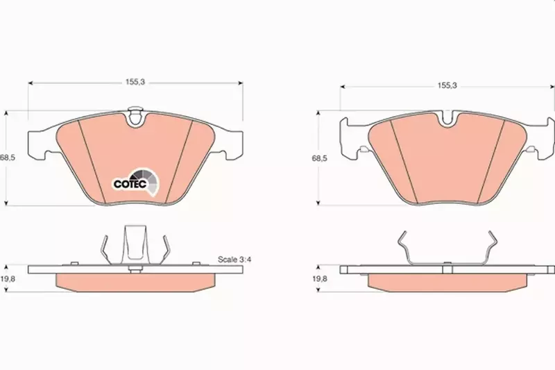 MIKODA GT TARCZE+KLOCKI PRZÓD BMW 5 E60 E61 6 E63 E64 324MM 