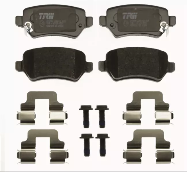 TRW TARCZE+KLOCKI TYŁ OPEL ASTRA G H 4 OTW MERIVA A 