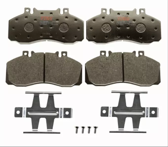 TRW Zestaw klocków hamulcowych, hamulce tarczowe GDB1695 