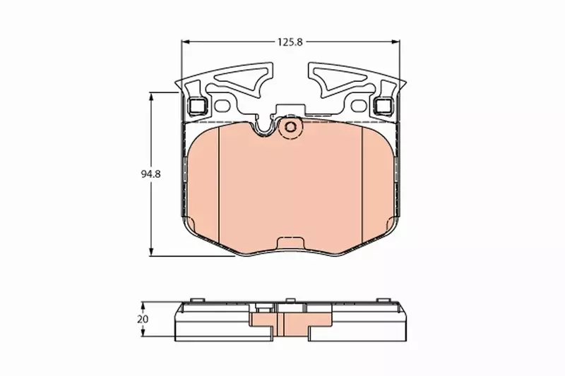 TRW TARCZE+KLOCKI PRZÓD+TYŁ BMW 3 G20 G21 4 G22 G23 360+345MM 