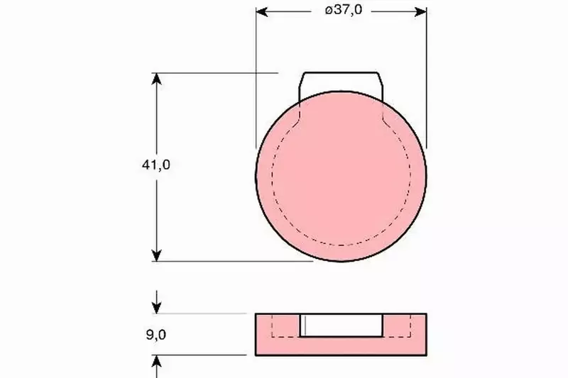 TRW KLOCKI HAMULCOWE GDB272 