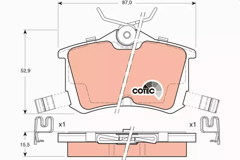 TRW TARCZE + KLOCKI TYŁ HONDA ACCORD VIII OD 03 