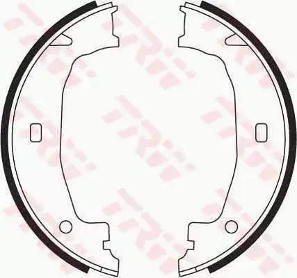 TRW SZCZĘKI HAMULCOWE BMW 3 E46 E90 E91 E92 1 E81 