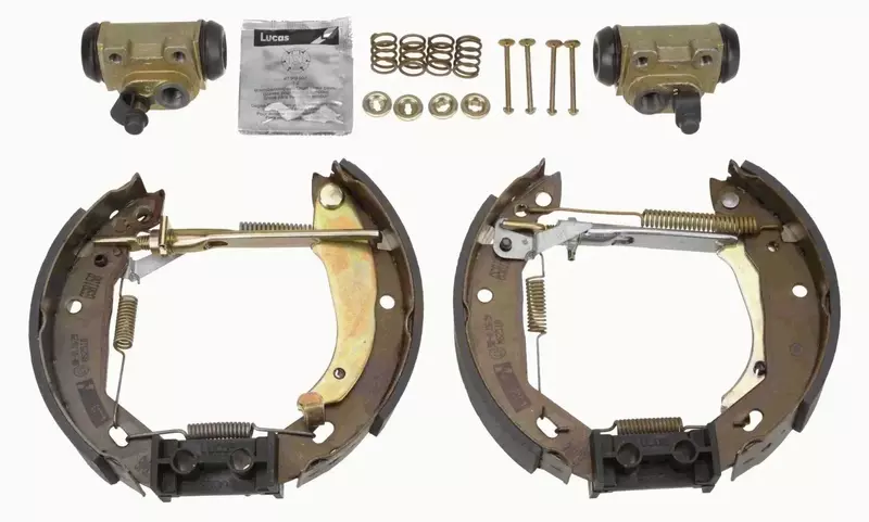 TRW SZCZĘKI+CYLINDERKI RENAULT CLIO I 