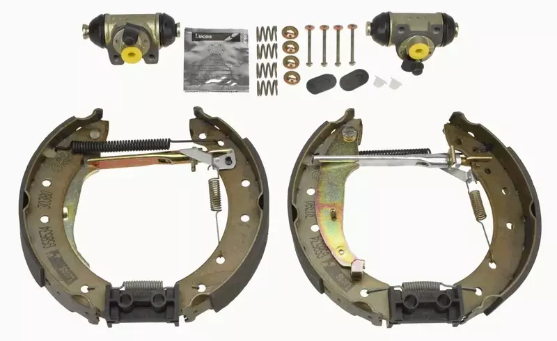 TRW SZCZĘKI+CYLINDERKI RENAULT LAGUNA I 