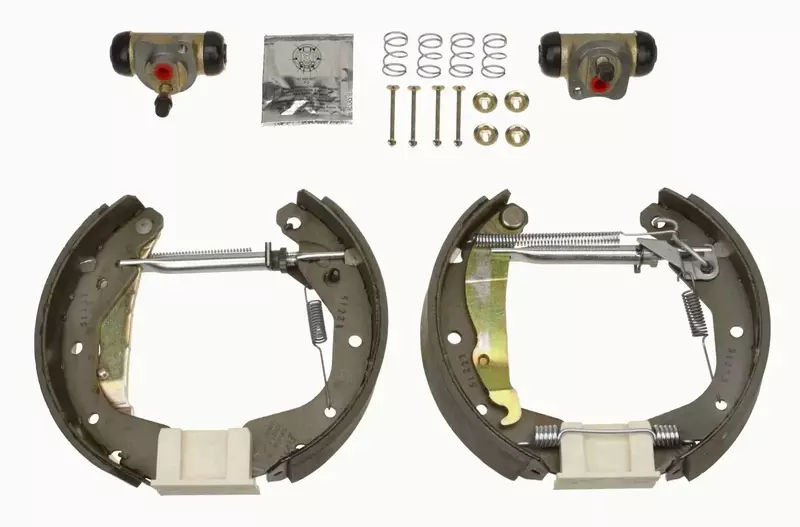 TRW SZCZĘKI+CYLINDERKI OPEL ASTRA F ASTRA G 