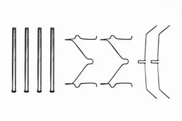 TRW ZESTAW MONTAŻOWY KLOCKÓW PFK208 