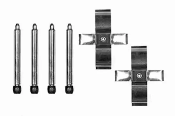 TRW ZESTAW MONTAŻOWY KLOCKÓW TYŁ PFK379 