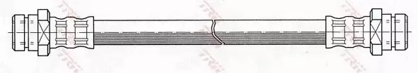 TRW PRZEWÓD HAMULCOWY ELASTYCZNY TYŁ PAJERO CLASSIC (V2_W) 