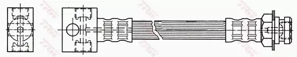 TRW PRZEWÓD HAMULCOWY PHA389 
