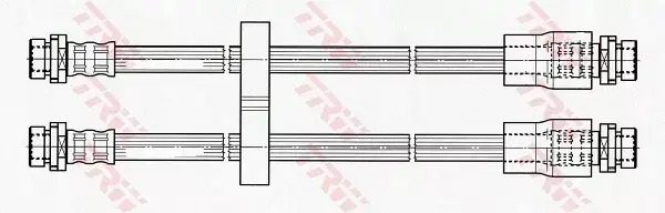 TRW PRZEWÓD HAMULCOWY PHA492 