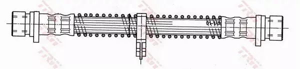 TRW PRZEWÓD HAMULCOWY PHA531 