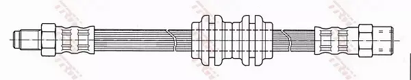 TRW PRZEWÓD HAMULCOWY PHB112 
