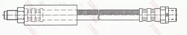 TRW PRZEWÓD HAMULCOWY PHB350 